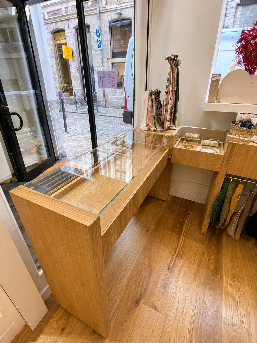 Agencement bijouterie sur mesure