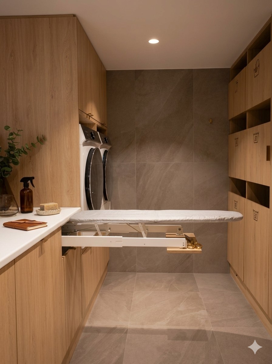 Buanderie sur mesure — rangements