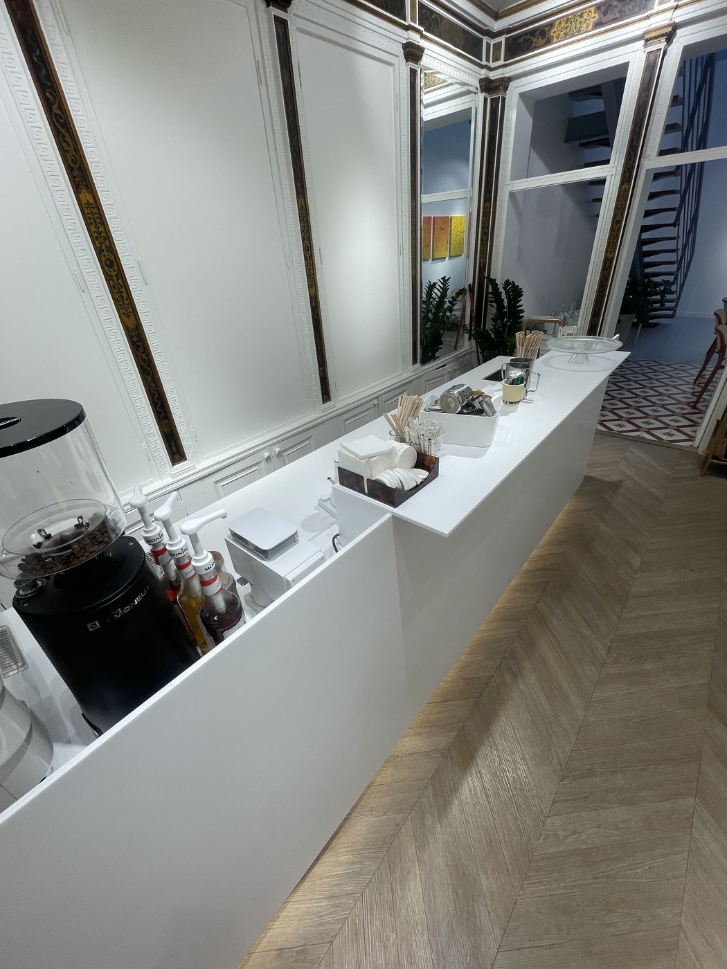Comptoir coffee shop — vue d'ensemble