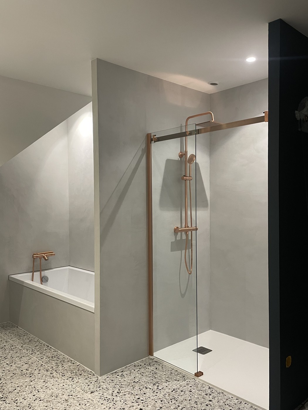Salle de bain italienne sur mesure
